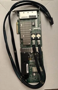 487204-B21 488948-001 587224-001 HP P812 / 1GB FBWC SAS CONTROLLER With 2cables - Picture 1 of 4