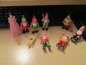 60er Jahre SCHNEEWITTCHEN TORTENDEKORATION - Bild 1 von 1
