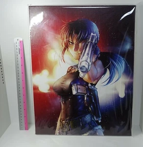 Black Lagoon Exhibition Event item F6 Size Big Campus Art Board Revy , Levi - Picture 1 of 2