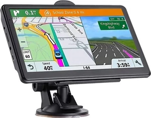 Commercial Truck GPS Navigation - 7" Touch Screen - Free Lifetime Map Updates - Picture 1 of 7