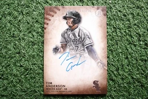 Tim Anderson 2015 Bowman Inception Prospect Autogramme #PA-TA Autogrammkarte - Bild 1 von 2