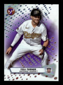 2023 Topps Pristine #282 Trea Turner refractor púrpura #/99 - Imagen 1 de 2