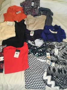 NEW! MACY'S WHOLESALE CLOTHING LOT TAGS RESALE RALPH LAUREN, GUESS ETC BOX 9 - Picture 1 of 11