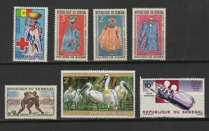 Sénégal un lot de 7 timbres divers non oblitérés /TR9534 - Imagen 1 de 1