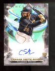 2023 Inception Base And Emerging Stars Green Canaan Smith-Njigba Rookie Auto Rc