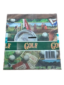 Vintage 1996 Cleo Gift Wrap Golf PGA - Picture 1 of 7