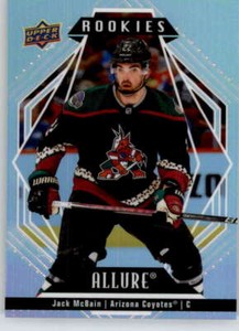 2022-23 Upper Deck Allure #125 Jack McBain Arizona Coyotes Rookie