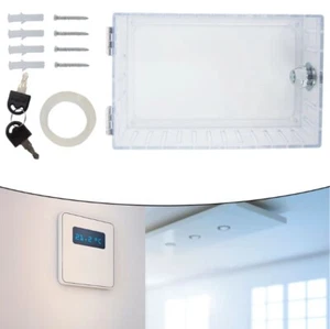 Thermostat Lock Box Air Conditioning Thermostat Temperature Sensor Thermometer - Picture 1 of 10