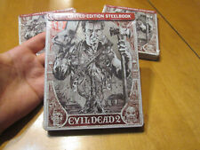 EVIL DEAD 2 BLU RAY DVD LIMITED EDITION SteelBook HORROR  NEW AUTHENTIC