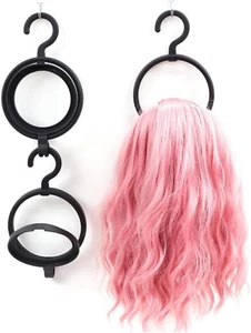 Hair 3PCS Wig Stands Portable Collapsible Holder Durable Wig Display 13.8 Inch T - Picture 1 of 3