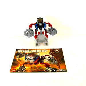 LEGO Bionicle Bohrok-Kal Tahnok-Kal Set 8574 Completo con Manual Sin Bote - Imagen 1 de 3