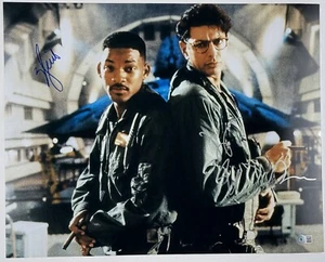 Will Smith & Jeff Goldblum Signed Independence Day 16x20 Photo Autograph BAS COA - Picture 1 of 9