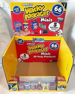 Worlds Smallest Wacky Packages Minis 3D Serie 1 Tienda Display Box Stand 2020 - Imagen 1 de 10