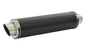 Yamaha XJR1300 Exhaust SP Engineering Satin Black Round Moto GP XL 2007-2018 - Picture 1 of 9