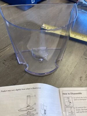 Contenedor de pulpa Black And Decker JE2060 piezas exprimidor OEM #JE2000-03 Foto 1 de 4