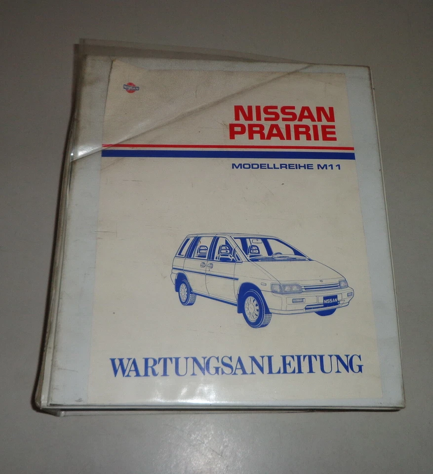 Workshop Manual Nissan Prairie Model Series M11 - As of 12/1988 - Image 1 of 1