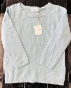 Majestic Filatures Deluxe Tricot Sweater Womens-Size 1-Aqua-NWT-FREE Shipping! - Picture 1 of 5