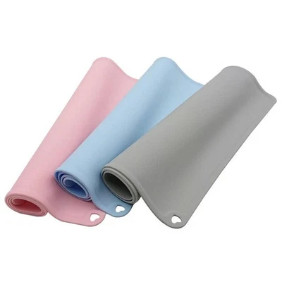 Waterproof Non-slip Pet Food Mat Silicone Feeding Tray for Cats Dogs - Image 1 of 4