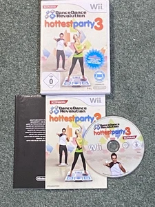 Dance Dance Revolution Hottest Party 3 Nintendo Wii con manuale PAL Konami - Foto 1 di 6