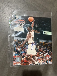 1996 NBA #181257245 Antonio McDyess "Denver Nuggets" Auto. 8x10 mit Echtheitszertifikat - Bild 1 von 2