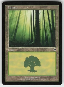 Forest L Invasion 347 Magic The Gathering - Imagen 1 de 2
