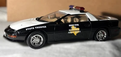 Código 3 Coleccionable: Texas State Trooper Highway Patrol Chevy Camaro Cruiser Foto 1 de 4