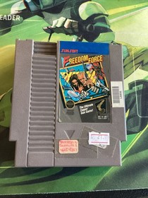 Freedom Force (Nintendo NES, 1988) Authentic