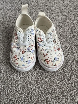Vans Toddler Authentic Floral Marshmallow / Multi - Size 6 - Image 1 of 4