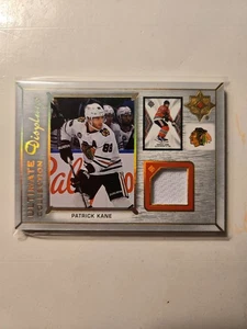2021/22 Upper Deck Ultimate Collection Displays PATRICK KANE Game Worn Patch - Picture 1 of 2