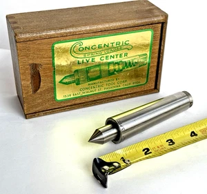 CONCENTRIC 3MT PRECISION LIVE CENTER MADE IN USA  - Bild 1 von 8