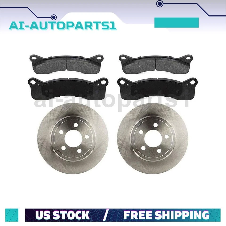 Para 1968 1969 1970 1971 - 1975 Ford F-350 Rotores de freno de disco delanteros y pastillas de freno Foto 1 de 4