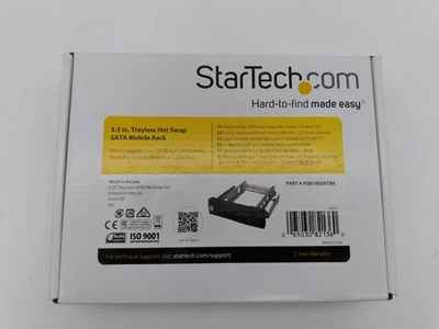 StarTech 3.5” Trayless Hot Swap SATA Mobile Rack - Image 1 of 4