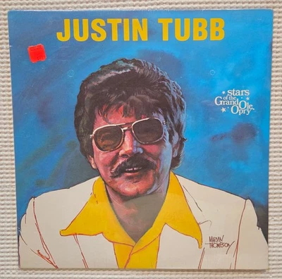 JUSTIN TUBB Orig '81 FIRST GENERATION Pete Drake Ernest Tubb Mint Sealed Country - Image 1 of 2