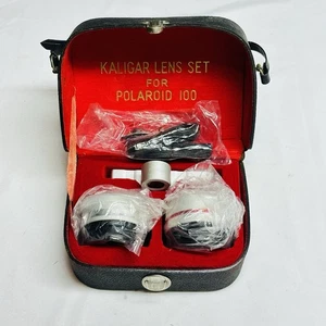 Juego de lentes auxiliares Kaligar vintage/visor cámara Polaroid 100 - Imagen 1 de 6
