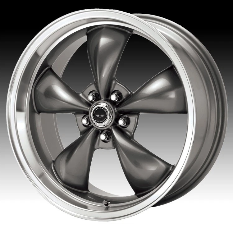 4/American Racing AR105M Torq Thrust M Gunmetal 17x7.5 5x4.5 45mm (AR105M77566A) - Image 1 of 1