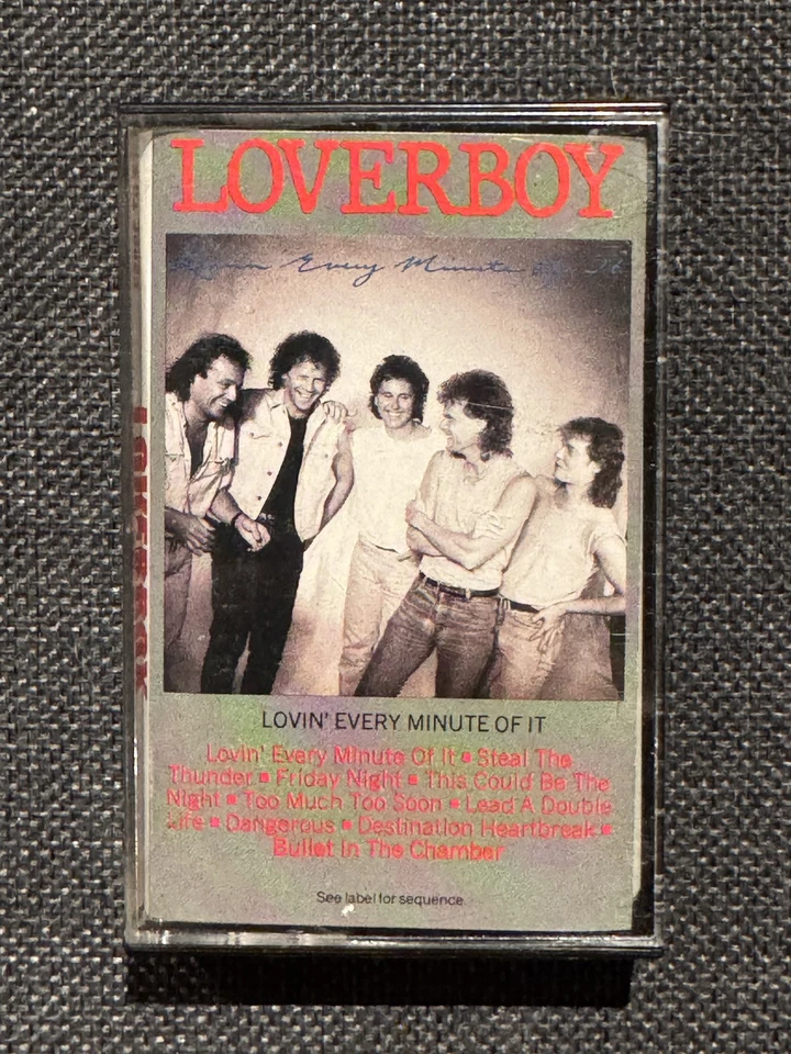Loverboy - Lovin' Every Minute Of It Cass, Album Columbia, Columbia 1985 Rock FC - Image 1 of 1