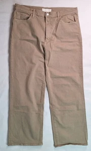 Mother Superior The Dodger Flood gerades Bein Jeans khaki Größe 34 gebraucht, in einwandfreiem Zustand - Bild 1 von 8