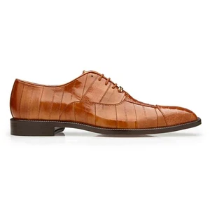 Avestruz y anguila Belvedere Mare Camel genuino Oxford (9,5) - Imagen 1 de 10