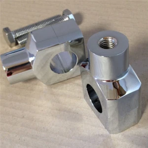 Handlebar Risers Clamp fit 1" 25mm hanger For Honda Suzuki Kawasaki Yamaha - Bild 1 von 14