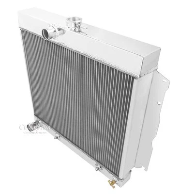 1966 1967 1968 1969 Dodge Charger Champion 4 Row DR Radiator ( 22" Wide Core ) - Изображение 1 из 4
