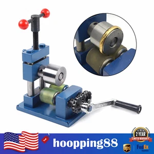 Hand Crank Ring Bracelet Press Bending Machine Making Tool Jewelry Ring Bender - Picture 1 of 16