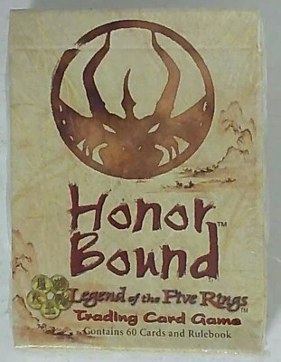L5R CCG: HONOR BOUND EXPANSION: SHADOWLANDS SEPULCHER OF BONE CLAN STARTER DECK - Image 1 of 3