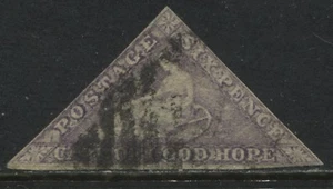 Cape of Good Hope 1863 6d purple used - Foto 1 di 1