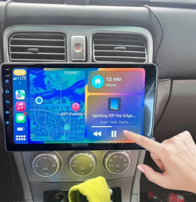 FOR SUBARU FORESTER 2002-2008 ANDROID 13  CARPLAY CAR STEREO RADIO GPS NAVI - Image 1 of 4