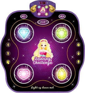 Dance Mat for Kids, Electronic Dance Mat with Wireless Bluetooth for Children Ag - Picture 1 of 8