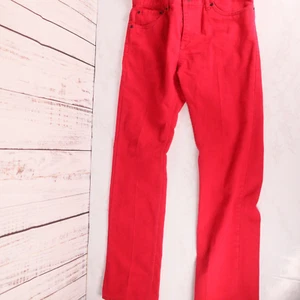 Levi's Jeans Boys Youth Size 20 Reg (30x30) Red 511 Slim Straight Stretch Denim - Picture 1 of 11