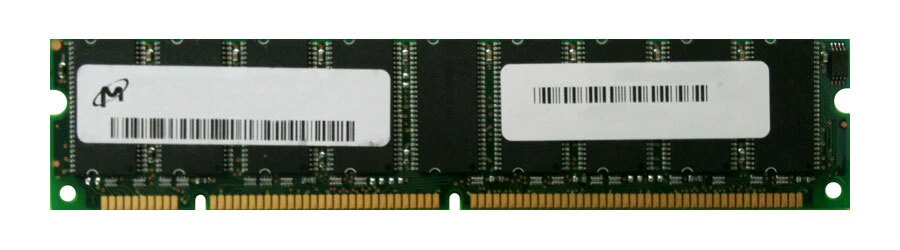 MT5LSDT872AG-133B1 Micron 64MB PC133 ECC Unbuffered CL3 168-Pin DIMM Single Rank - Image 1 of 1