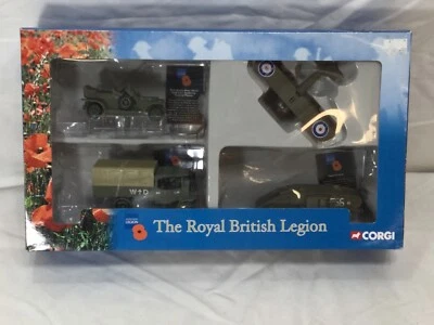 2003 Corgi The Royal British Legion WWI Collection Vehicle Set Tank Plane Truck - Image 1 of 4