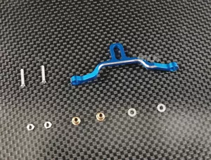 Aluminum Steering Plate 0 Toe in Fits HPI MICRO RS4 - Picture 1 of 1