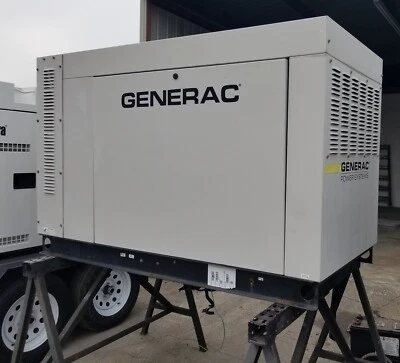 Generac 30 KW NG/LP Generator w/200-500 Hours (2006), Weatherproof Enclosure - Image 1 of 4